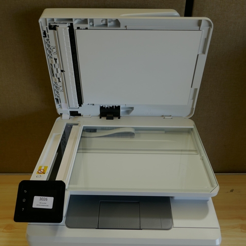3026 - Hp Colour Laserjet Pro Printer - Model M283Fdw, Original RRP £344.99 + vat (324-273) *This lot is su... 