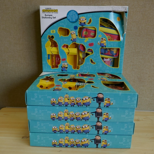 3066 - 5 x Minions Bumper Stationery set         (324-408) *This lot is subject to vat