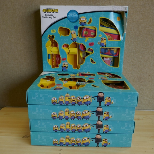 3070 - 5 x Minions Bumper Stationery set         (324-412) *This lot is subject to vat