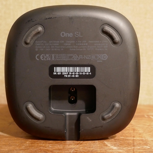 3088 - Sonos One Sl Speaker, Original RRP £136.99 + vat (324-214) *This lot is subject to vat