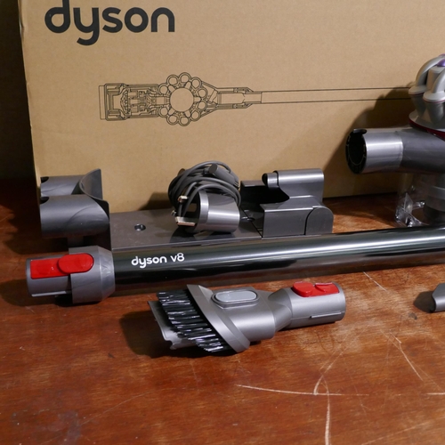 3107 - Dyson V8 Stick Vacuum Cleaner with charger, Original RRP £264.99 + vat (324-299) *This lot is subjec... 