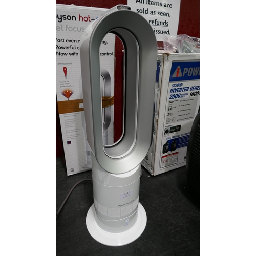 3111 - Dyson Am09 Cooler / Heater Fan with remote and box, Original RRP £324.99 + vat (324-297) *This lot i... 
