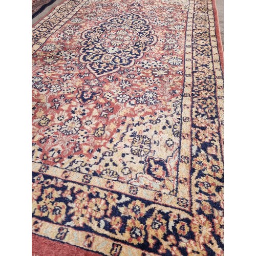 186A - Three assorted rugs (140x97cm, 200x123cm & 165x94cm)