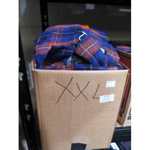 3173 - Box of Grayers Heritage flannel checked shirts - size XXL  *This lot is subject to VAT