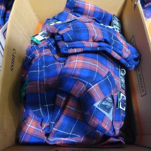 3175 - Box of Grayers Heritage flannel checked shirts - size XL  *This lot is subject to VAT