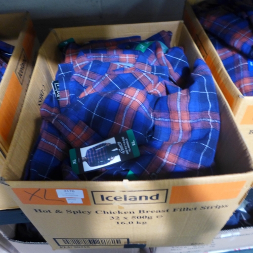 3176 - Box of Grayers Heritage flannel checked shirts - size XL  *This lot is subject to VAT