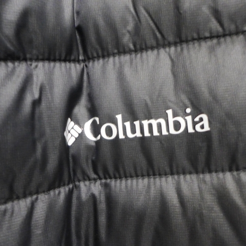 3225 - 2 Columbia black padded jackets - size XL  *This lot is subject to VAT