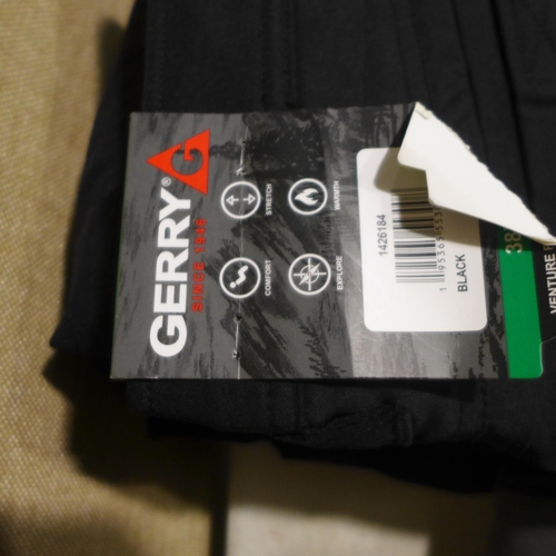 3242 - Quantity of grey/black Gerry Venture fleece lined bottoms - size 38 x 34