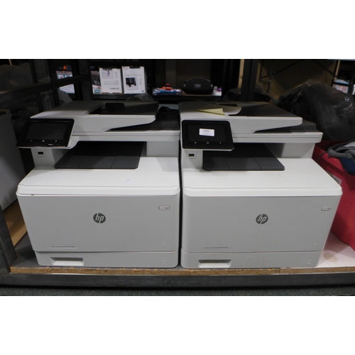 3265 - 2 HP Colour Laser Jet Pro MFP M479FDW printers (448-16)  *This lot is subject to VAT