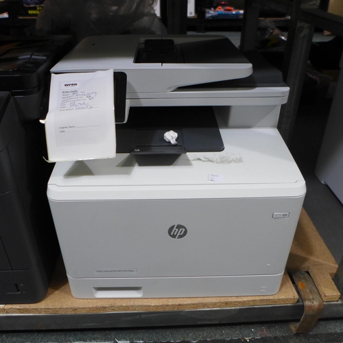 3266 - Brother DCP-L5500DW printer and a HP Colour Laser Jet Pro MFP M479FDW printer (448-17)  *This lot is... 