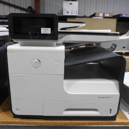 3270 - 2 HP Pagewide Pro MFP 477DW printers (448-3)  *This lot is subject to VAT