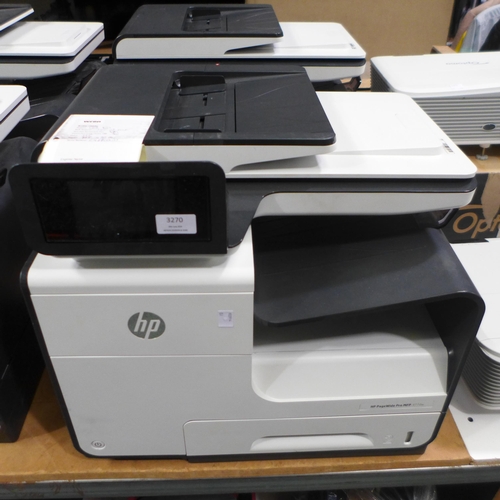 3270 - 2 HP Pagewide Pro MFP 477DW printers (448-3)  *This lot is subject to VAT