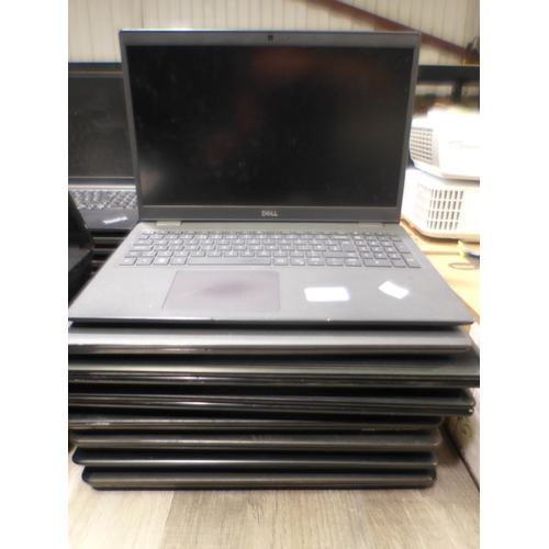 3277 - 8 various laptops (448-11)  *This lot is subject to VAT