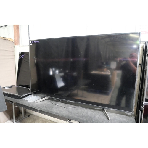 3391 - Three Damaged TV's : LG 65