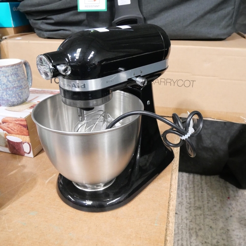 3393 - Kitchenaid Onyx Black Mini Stand Mixer, Original RRP £199.99 + vat (324-184) *This lot is subject to... 