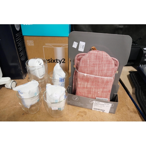 3407 - Brita Maxtra Pro Filters, Kitchen Aid Kitchen  Set, Mesa Double Wall Mugs (324-223,233,234) *This lo... 