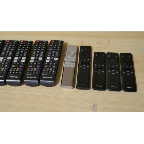 3139G - 14x Samsung Remote Controls  (324-416) *This lot is subject to vat