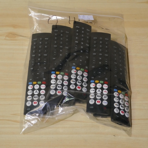 3139I - 9x Hisense Remote Controls  (324-418) *This lot is subject to vat