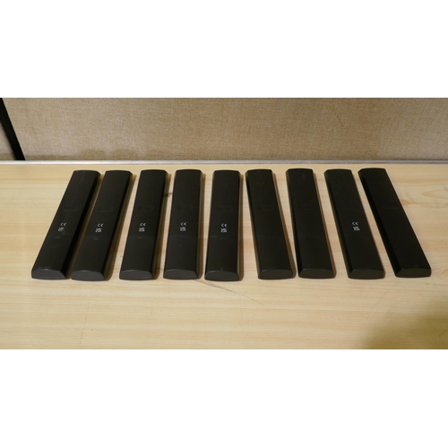 3139I - 9x Hisense Remote Controls  (324-418) *This lot is subject to vat