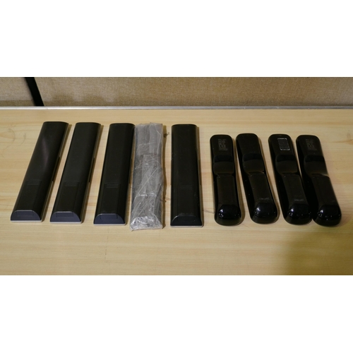 3139J - 5x Toshiba/4 LG's Remote Controls  (324-419) *This lot is subject to vat