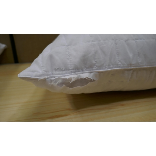 3144 - 2x Hotel Grand Shredded Memory Foam Pillows (Ripped/ Marked) (321-223/907) *This lot is subject to V... 