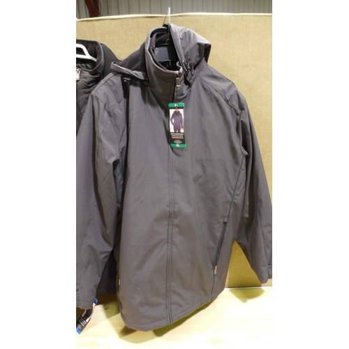 3317 - 5 mixed sizes/style mens jackets including 32º heat/weatherproof  *This lot is subject to VAT