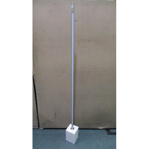 3320 - Led Pillar Floor Lamp with Marble Base ( no power supply) (324-319) *This lot is subject to vat