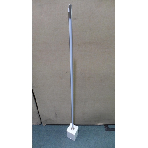 3320 - Led Pillar Floor Lamp with Marble Base ( no power supply) (324-319) *This lot is subject to vat