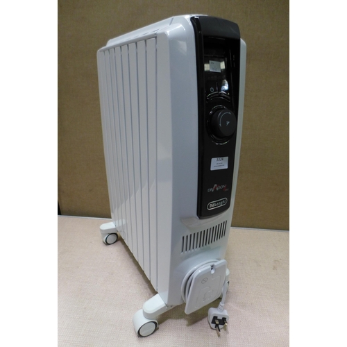 3324 - Delonghi Dragon 4 Oil Filled Radiator - model Trdx41025E (324-168) *This lot is subject to vat