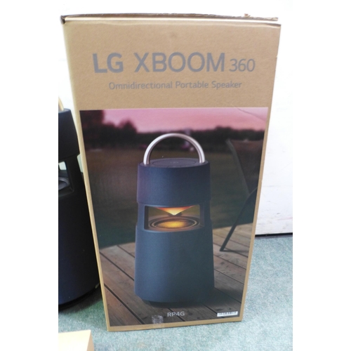 3332 - LG Xboom 360 Wireless Speaker, Original RRP £189.99 + vat (324-246) *This lot is subject to vat