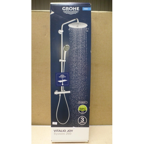 3333 - Grohe Vitalio Joy 260 Shower System, Original RRP £269.99 + vat (324-166) *This lot is subject to va... 