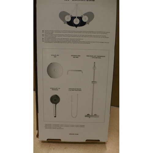 3333 - Grohe Vitalio Joy 260 Shower System, Original RRP £269.99 + vat (324-166) *This lot is subject to va... 