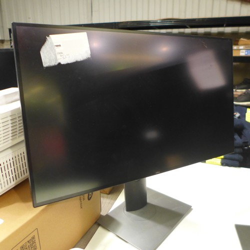 3273 - Optoma projector and 2 monitor screens (Damaged screens) (448-6)  *This lot is subject to VAT