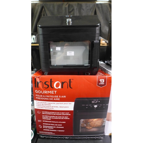 3335 - Instant Pot Air Fry Oven Air Fryer  (324-161) *This lot is subject to vat