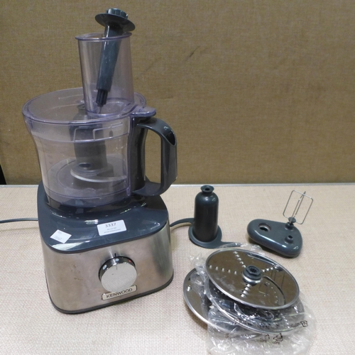 3337 - Kenwood Multipro Food Processor (324-165) *This lot is subject to vat