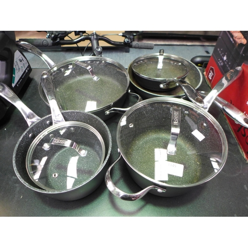 3345 - The Rock Matt Black Cookware, Original RRP £108.99 + vat (324-306) *This lot is subject to vat