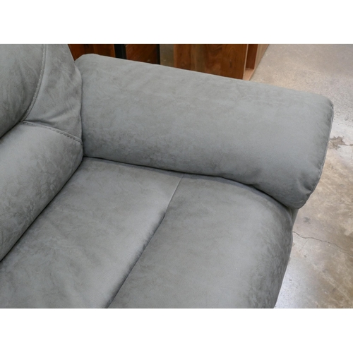 1339 - Justin Grey 3 Seater Power Recliner sofa , Original RRP £999.91 + vat (4204-25) *This lot is subject... 