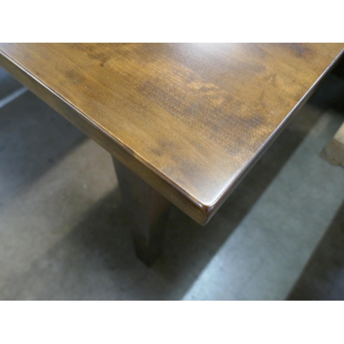 1359 - A dark brown Garrat extending dining table  *This lot is subject to VAT RRP £1139