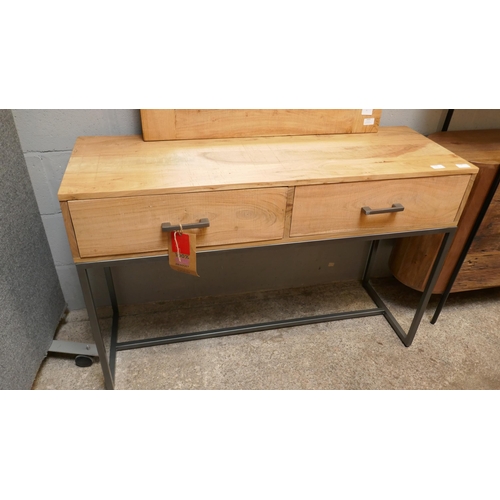 1410 - A Fire console table  *This lot is subject to VAT