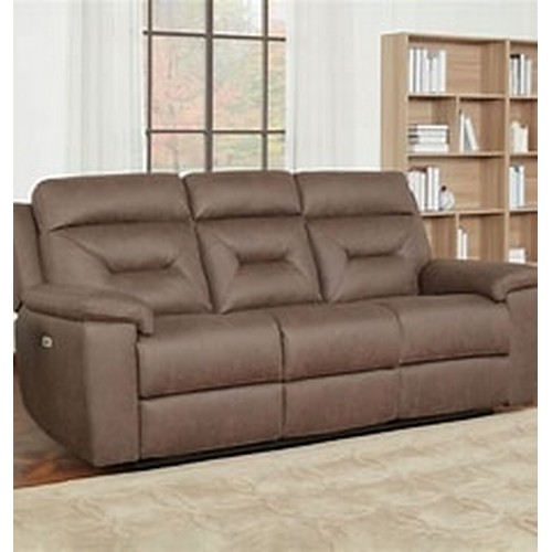 1474 - Justin Brown 3 Seater Power Recliner sofa Original RRP £833.33 + vat (4204-2) *This lot is subject t... 