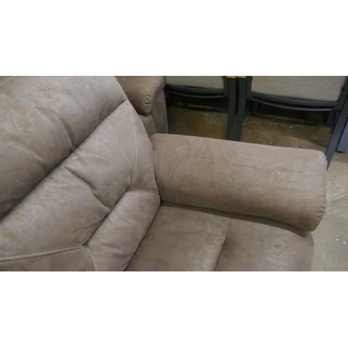 1474 - Justin Brown 3 Seater Power Recliner sofa Original RRP £833.33 + vat (4204-2) *This lot is subject t... 