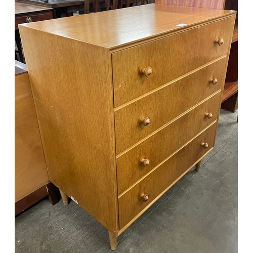 69 - A Meredew light oak chest of drawers