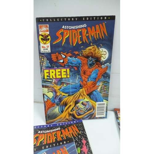 2056 - A collection of approx. 40 Spider-Man comics including mainly 