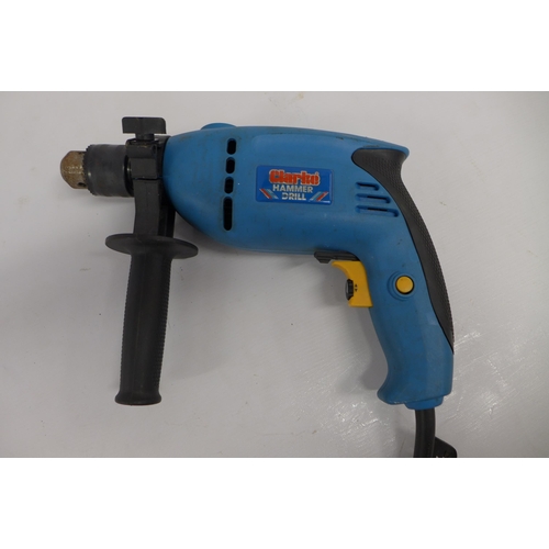 2005 - A Clarke 08R variable speed 240v hammer drill