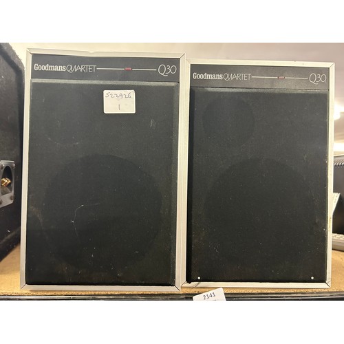 2094 - A pair of Goodmans Quartet Q30 bookshelf speakers