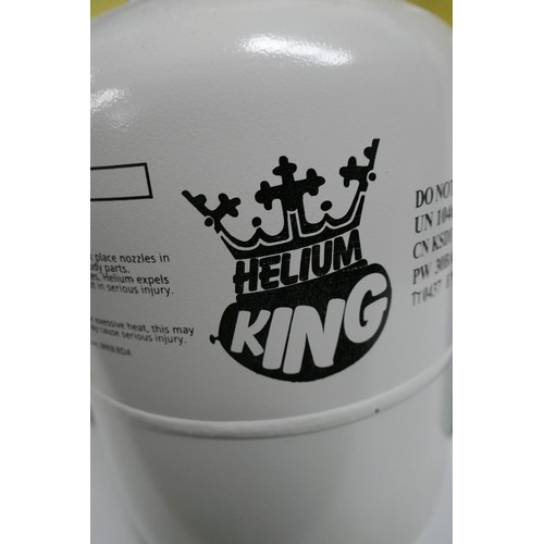 2253 - 2 Helium King 9”helium balloon cylinders