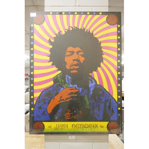 1400 - A canvas print - Jimi Hendrix