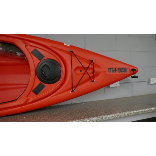 1416 - H20Flo 10Ft Sit-In Kayak With Paddle, Original RRP £249.99 + vat (4206-8) *This lot is subject to va... 