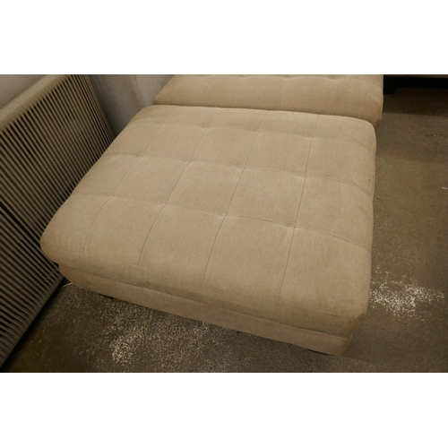 1420 - Noel Fabric Sectonal Sofa with Ottoman, Original RRP £816.66 + vat (4206-6) *This lot is subject to ... 