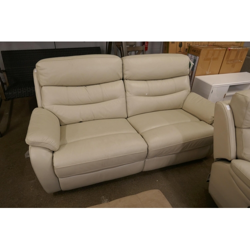 1421 - Fletcher 3 seater Light Grey Power Recliner, Original RRP £1124.99 + vat (4206-23) *This lot is subj... 